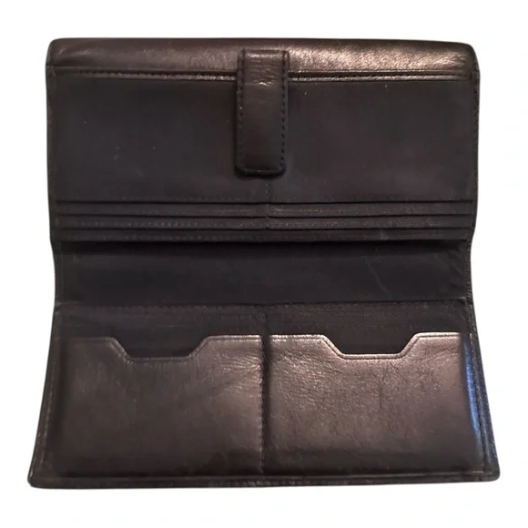 FOSSIL Black Leather Wallet - Picture 3 of 4